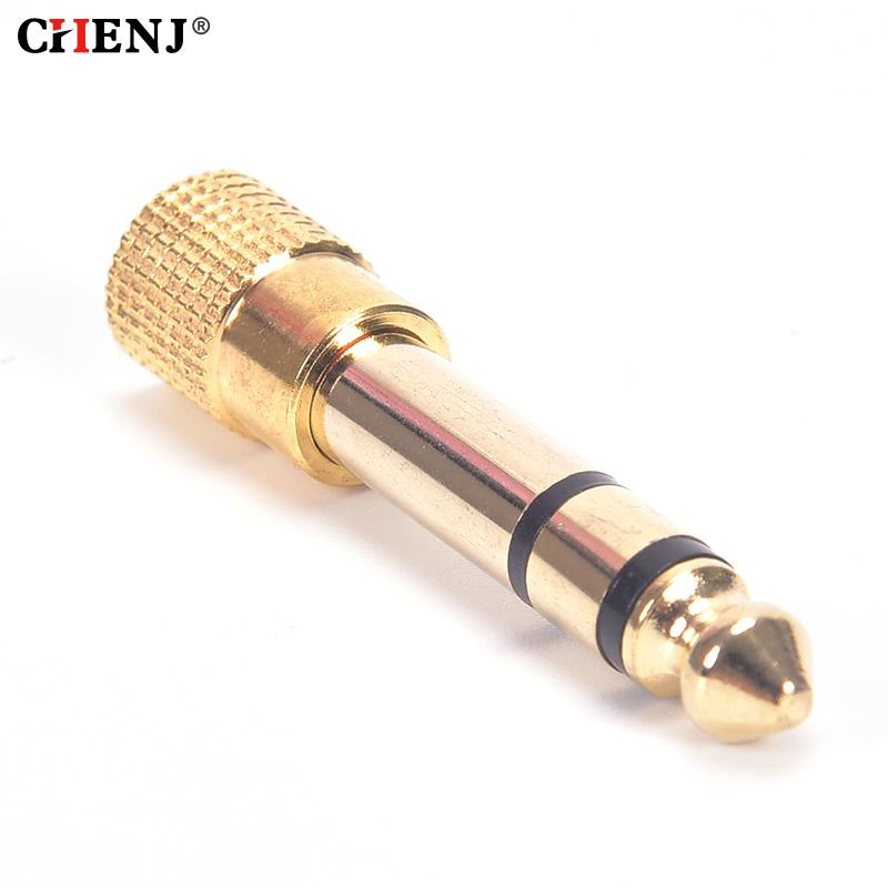 1pc 6.35 Male To 3.5 Female St - Cable Extension 3.5 review and price