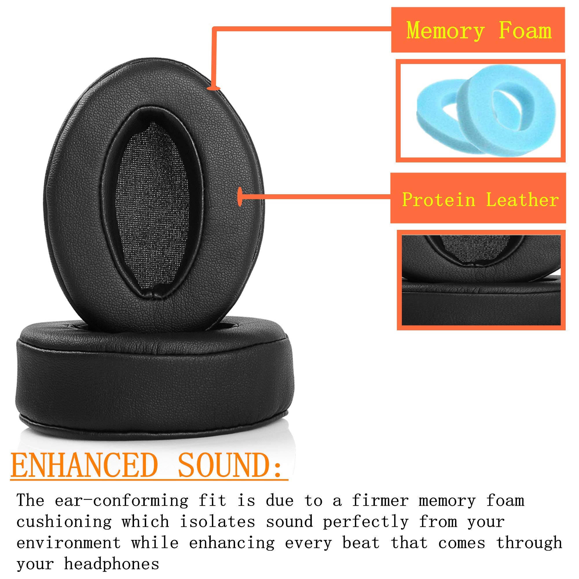 HD4.50BT Ear Pads Cushion,Repl - Sennheiser Headphone Momentum 4 review and price